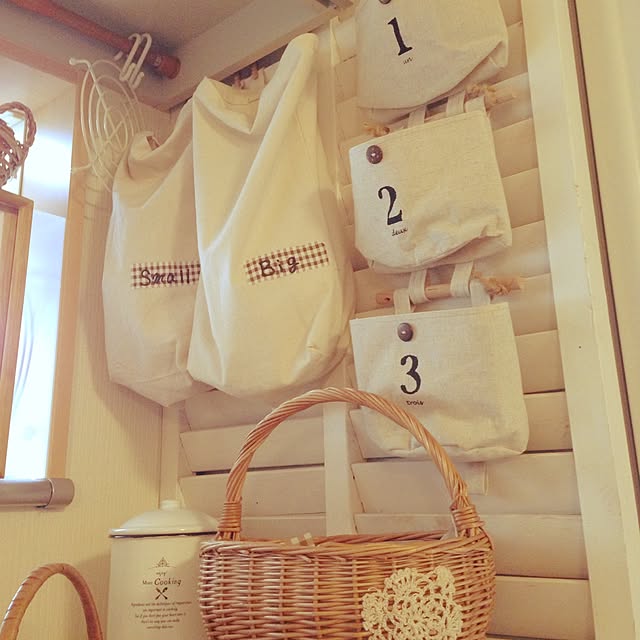 Kitchen,ビニール袋収納,ビニール袋ストッカー,収納,整理収納部,セリア m.m_2009の部屋