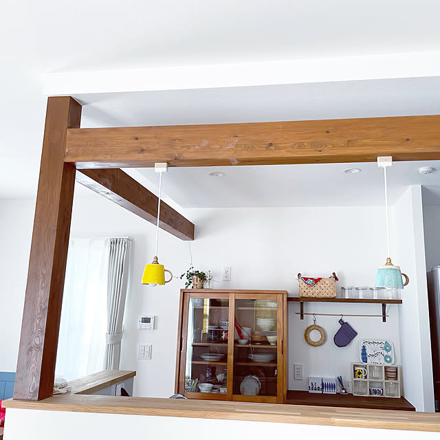 化粧梁,キッチン,北欧インテリア,注文住宅,北欧,Kitchen chiiiiの部屋
