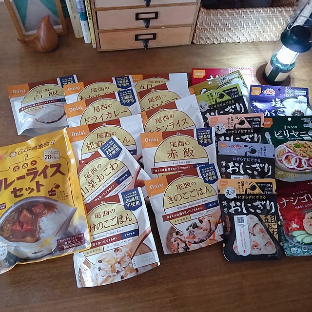 My Desk,わが家の防災,北欧インテリア,無印良品,ナチュラル雑貨,賃貸インテリア,雑貨,RC九州支部,ナチュラル,賃貸でも楽しく♪,賃貸,RC福岡,北欧,防災,防災食,長期保存食,アルファ米,6年保存キャンディ,インテリアになじむ防災,tokiwaのなじむ防災コラム,楽天スーパーセール,楽天ポイントで購入 tokiwaの部屋