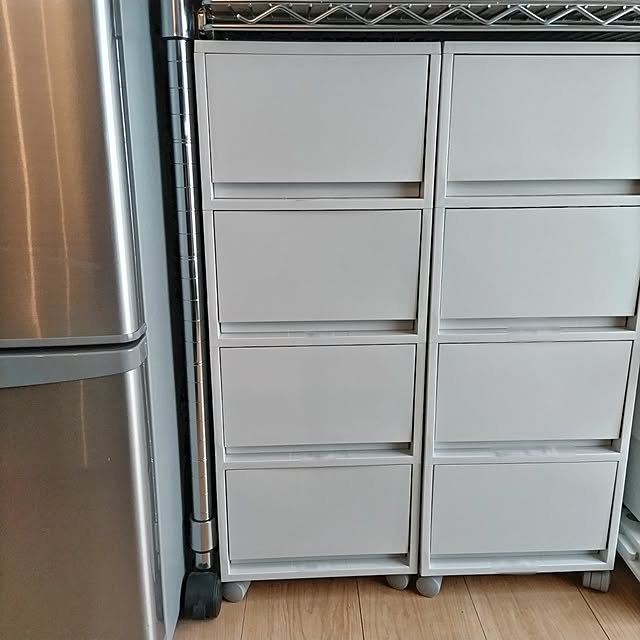 Kitchen,キッチン収納,無印良品,シンプル,整理収納,賃貸インテリア,シンプルインテリア,賃貸のキッチン,モノトーンナチュラル,ミニマムに暮らしたい,狭いスペースを生かしたい,狭いスペースを有効活用,狭くても心地よく,楽天roomに載せてます aya_blueの部屋