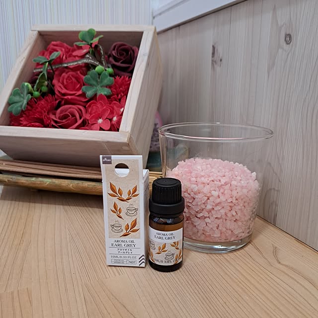 Bathroom,中古一戸建て,日常に感謝❤,閲覧、いいね有難うございます♡,アロマオイル,アールグレイの香り,DAISO商品 kiyohima229の部屋