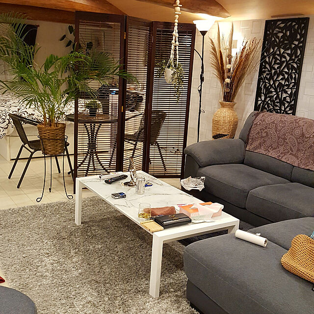 Bedroom,癒し,観葉植物,猫と暮らす,ニトリ,IKEA,模様替え,3COINS nagisaの部屋