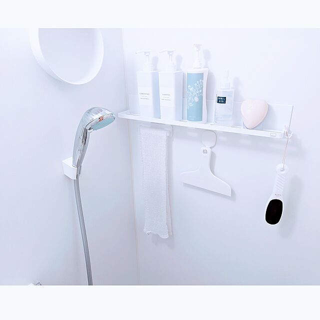 Bathroom,お風呂収納,お風呂掃除,お風呂,ワンルーム,一人暮らし,1K,1R,レオパレス,ひとり暮らし,1K 1人暮らし,一人暮らしインテリア,ワンルームインテリア,せまくても諦めない！,1R 一人暮らし,レオパレスでも諦めない,レオパレスインテリア,山崎実業,ニトリ,ダイソー,リファファインバブルS,リファシャワーヘッド,リファ　ヘッドブラシ,インテリア,リンレイウルトラハードクリーナーバス用,イベント投稿,4枚投稿,レオパレスだからできる事 megurinの部屋