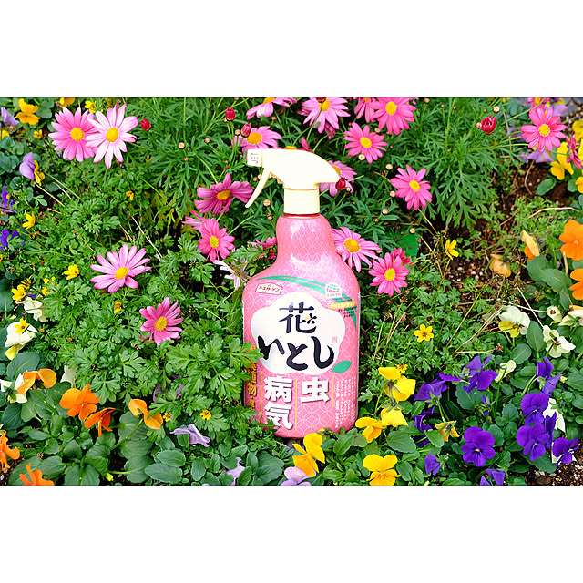 【無料モニター】植物の厄介な虫や病気の対策に！アースガーデンの殺虫殺菌剤「花いとし」を50名様にプレゼント！