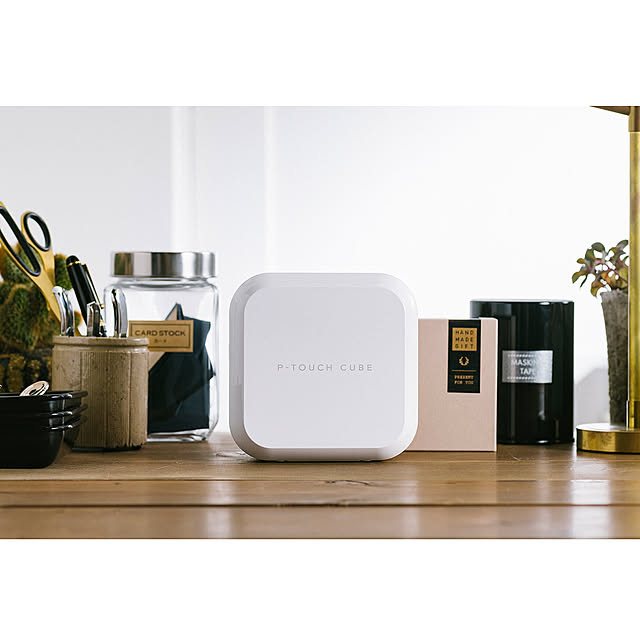 【無料モニター】スマホでおしゃれなラベルを即デザイン！「P-TOUCH CUBE」を10名様にプレゼント！