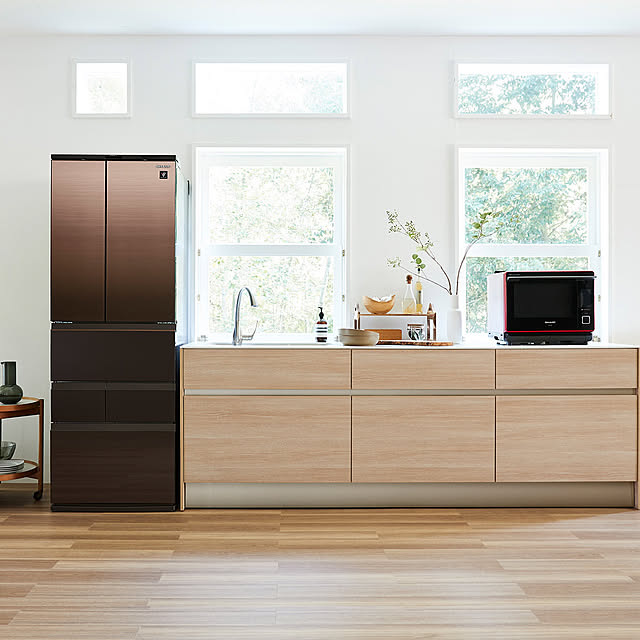 【無料モニター】キッチンをすっきりリニューアル♪シャープの薄型冷蔵庫とヘルシオをセットでモニターしませんか？