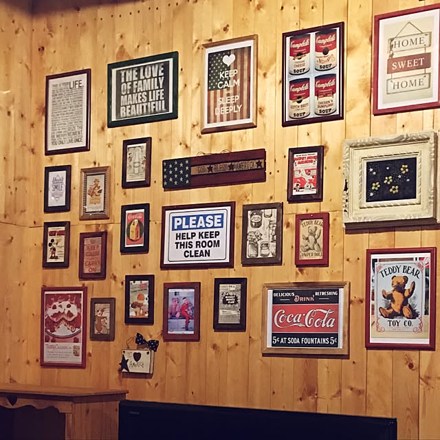 写真に舞台を用意して♪素敵なフォトフレームディスプレイ