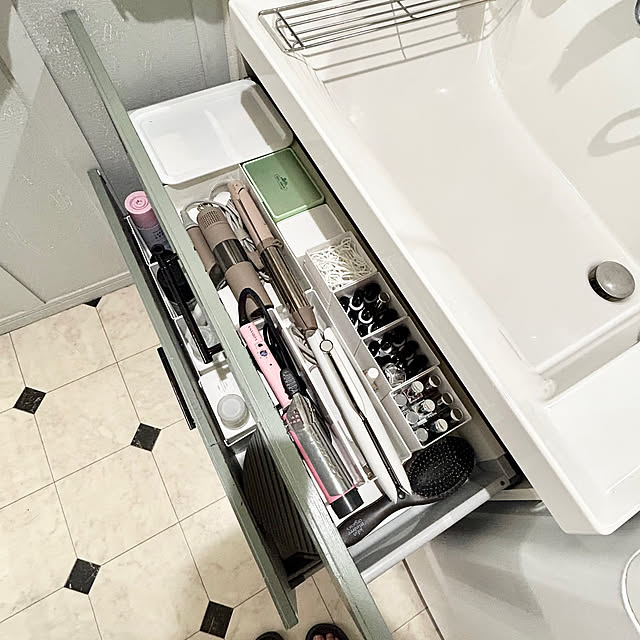 【わが家のおすすめ4選】洗面所で大活躍！空間が整う収納&日用品by NAO0314さん