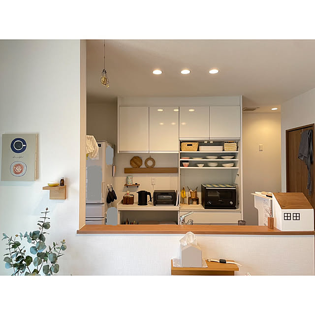 「建売感もゆっくり好みに育てる、家事のモチベが上がるキッチン」 by a..さん