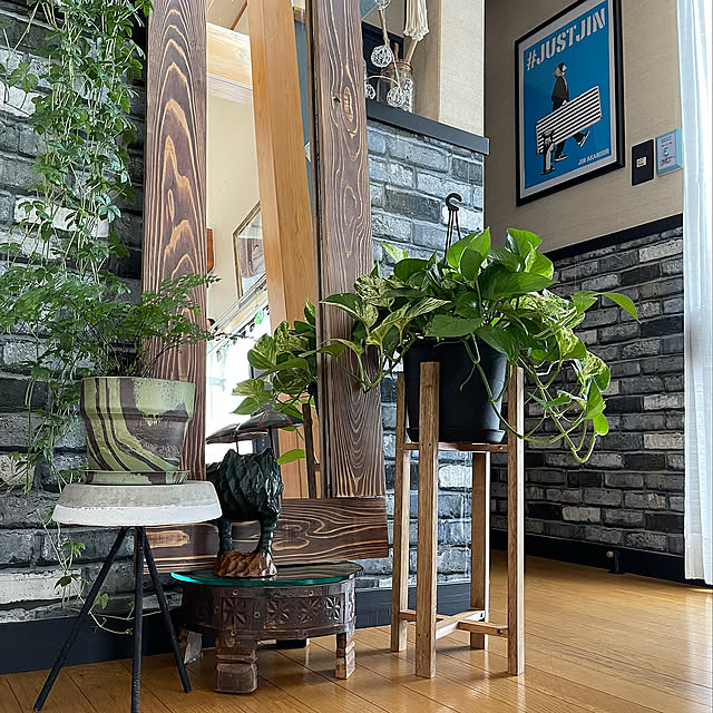 プランタースタンド,10分でできる,セリア,DIY,Lounge hisaの部屋