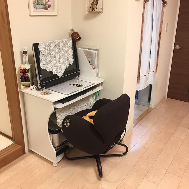 My Desk,パソコンデスク,エアリーシェイプ dodoの部屋