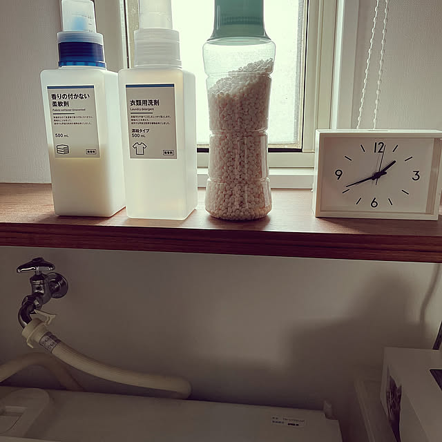 Bathroom,洗剤置き場,アロマジュエル,無印良品 Oboro-tofuの部屋