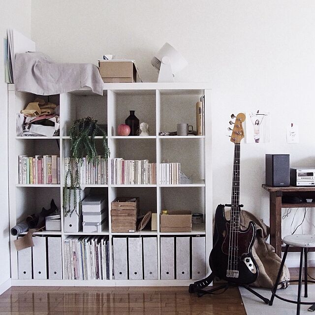 My Shelf,IKEA,NO GREEN NO LIFE,DIY,メンズ部屋,無印良品 yasuakiの部屋