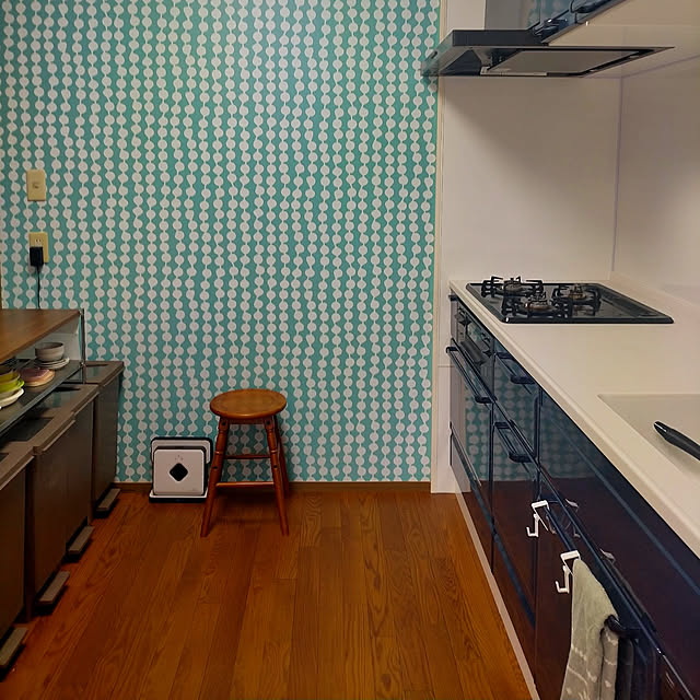 Kitchen,タカラスタンダード エーデル,アクセントクロス,フィンレイソン kの部屋