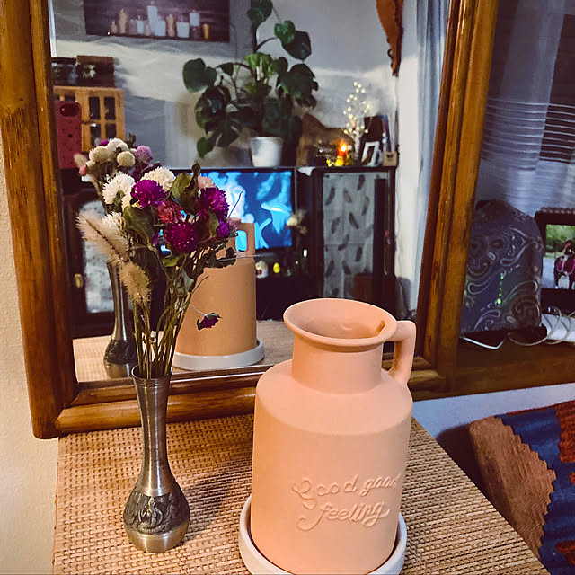 ダイソー新商品,ダイソー雑貨,素焼きポット,加湿器もインテリアに,冬支度,My Shelf Marinの部屋