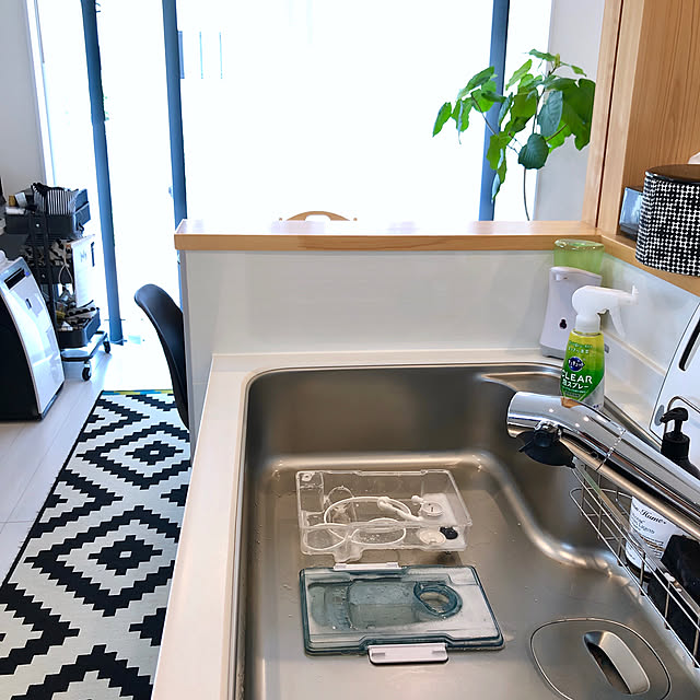 Kitchen,記録用,グリーンのある暮らし,放置中…,キュキュット泡スプレー,製氷機,シンプル,simple,シンプルライフ,丁寧な暮らし,スッキリ暮らしたい,綺麗を保ちたい Joe.の部屋