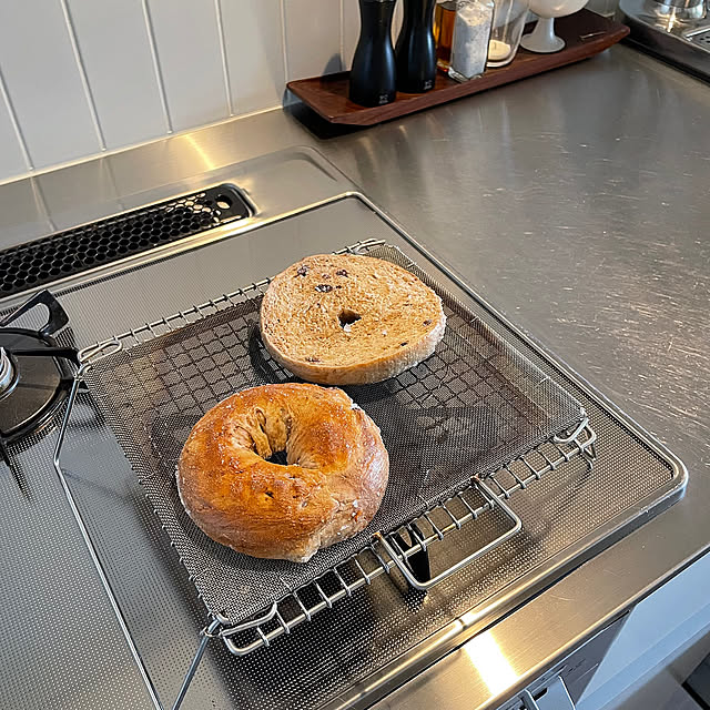 Kitchen,持たない暮らし,ヴィンテージマンション,マンションリノベーション,ねこと暮らす。,メゾネットマンション,辻和金網 lalaの部屋