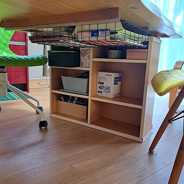 Overview,ダイニング,中古一戸建て,古い家を楽しむ,日常に感謝❤,閲覧、いいね有難うございます♡,収納,収納が少ない家,ダイニング下 kiyohima229の部屋