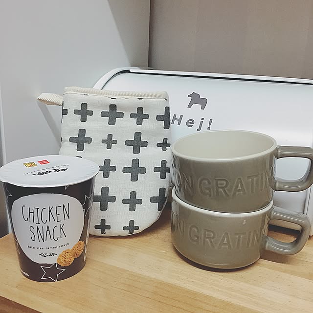 Kitchen,鍋つかみ,スープマグ,ダイソー,棚 キッチン DIY Yayoiの部屋