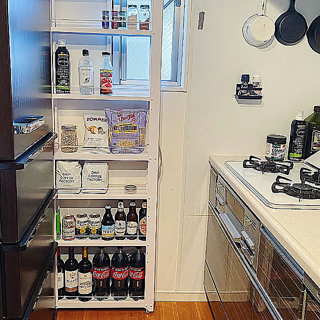 建売住宅,食品ストック,パントリー,デッドスペース,収納アイデア,収納,おすすめします♡,Kitchen neruの部屋