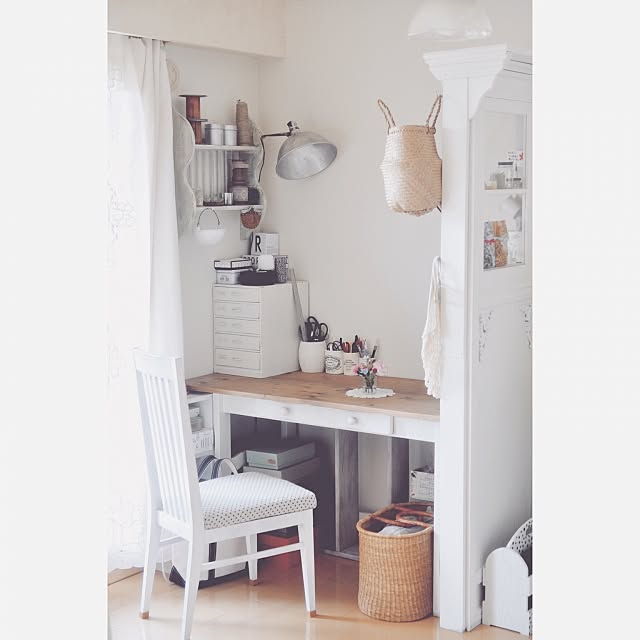 My Desk,アトリエスペース,DIY,アンティーク,ハンドメイド,雑貨 oliveの部屋