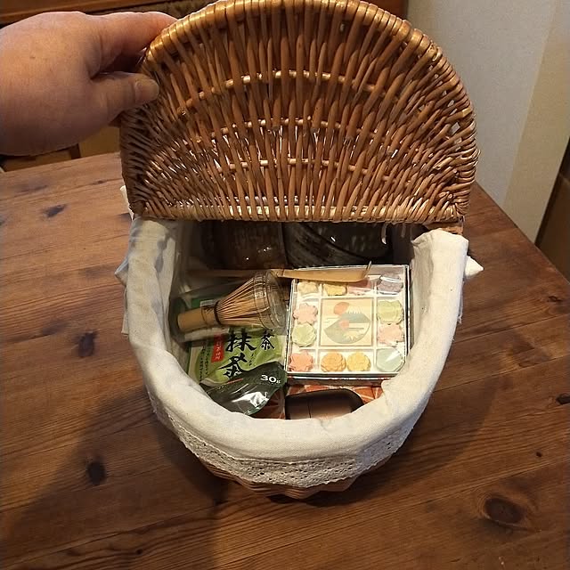 Overview,なんちゃって茶道ですが^^;,お茶セット,美味しいお菓子が楽しみ,娘と女子会,茶わんはハードオフで安く購入,和三盆のお菓子 tamachan235の部屋