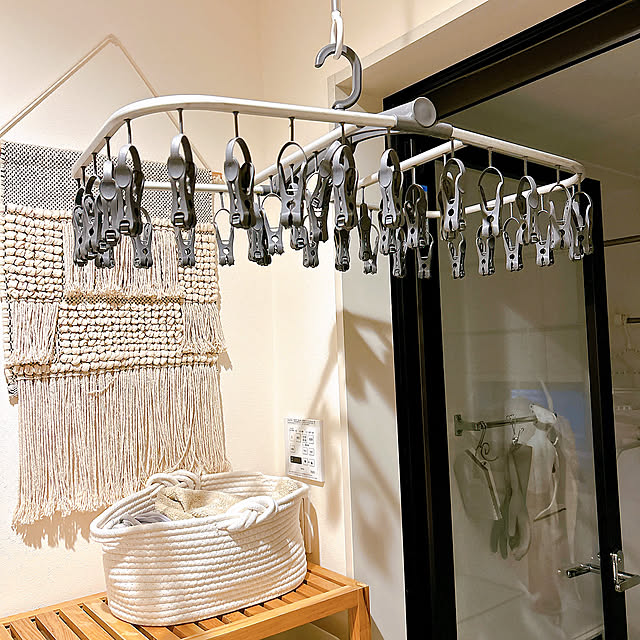 Bathroom,ホスクリーン,家事楽アイテム,家事楽,洗濯,時短アイテム,毎日使うもの,快適な暮らし,朝の味方 mako2yaの部屋
