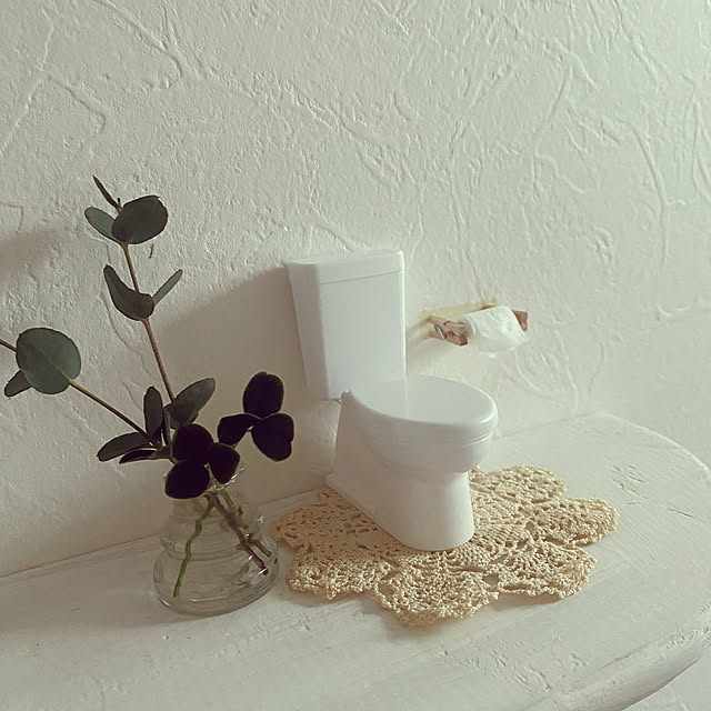 ミニチュア,飾り棚,2枚投稿,100均,セリア,Bathroom jamの部屋