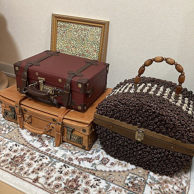 レトロ,トランクケース,裁縫箱,家事時短,古道具,ヴィンテージ雑貨,かご好き,昭和レトロ,ビンテージ雑貨,古道具が好き,インスタやってます!,買ってよかったもの,トランク 31の部屋