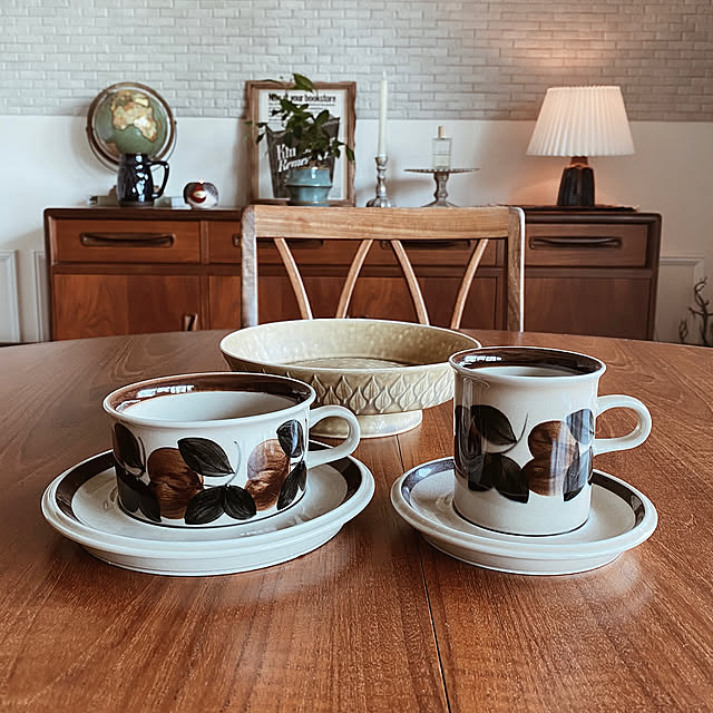 My Desk,G-PLAN,クイストゴー レリーフ,クイストゴー,ヴィンテージのある暮らし,ヴィンテージ食器,ルイージャ,北欧ヴィンテージ食器,北欧ヴィンテージ,アラビア ヴィンテージ,アラビア,集めて撮ってね!お気に入りのモノたち c___homeの部屋