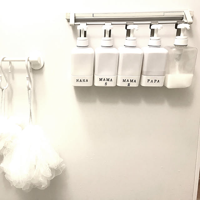 Bathroom,100均,seria,セリア,シャンプー置き場,カビ対策,お風呂場 Riiの部屋