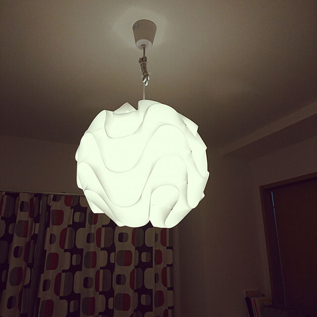 RoomClipアンケート,北欧,照明,寝室照明 hokeypokeyの部屋