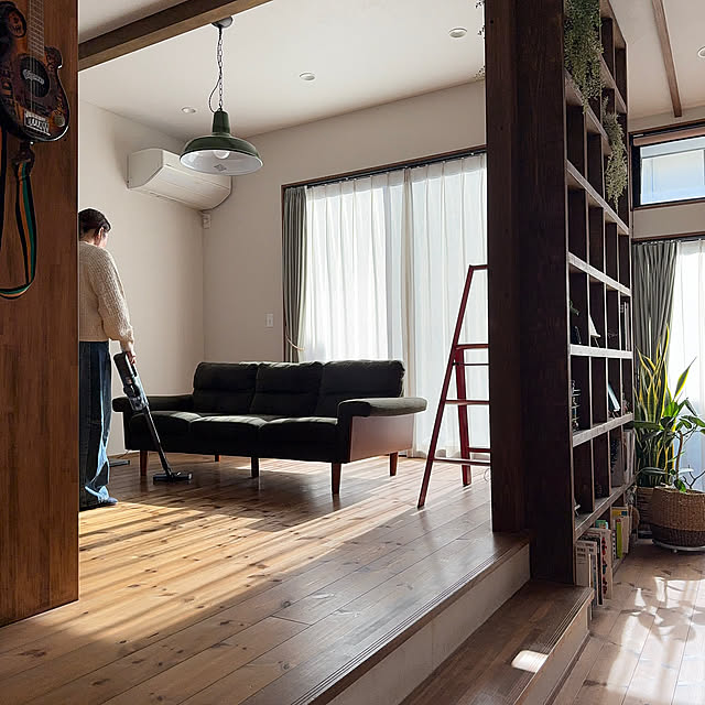 Lounge,掃除機,家電,パナソニック,コードレス掃除機,スティック掃除機,ラク家事,インスタ→ayumeans_123 ayumeans_123の部屋