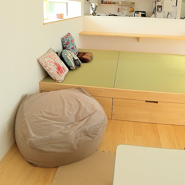 Lounge,ビーズクッション,マツオミユキさん,ムーミン,小上がり kanaの部屋