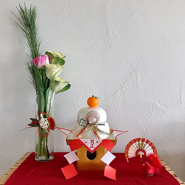 My Shelf,鏡餅,お正月飾り,お正月 romimushiの部屋