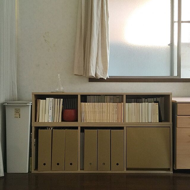 My Shelf,パルプボードボックス,本棚,シンプル,無印良品 ht6030の部屋