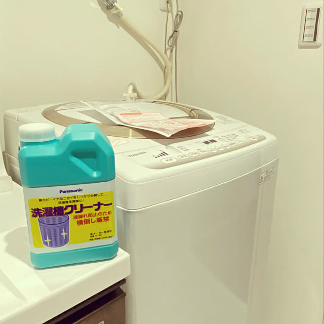 洗濯槽クリーナー,年末に向けてお掃除,旗竿地,狭小を楽しむ,Bathroom hananokaoriの部屋