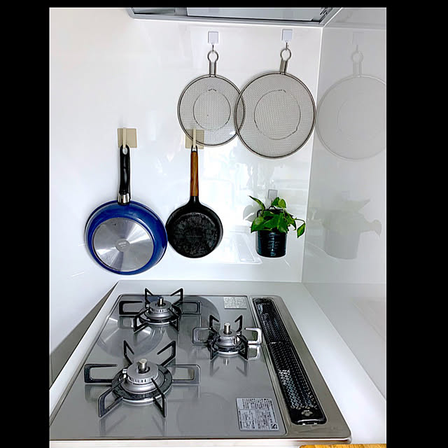 On Walls,VERMICULARフライパン,THERMOSフライパン,盆ざるモニター商品,キッチン全面マグネット対応,壁面収納,癒し,システムキッチン ザ クラッソ,モニター応募投稿,捨て活,リフォーム キッチン,ＴＯＴＯクラッソ syutmmの部屋