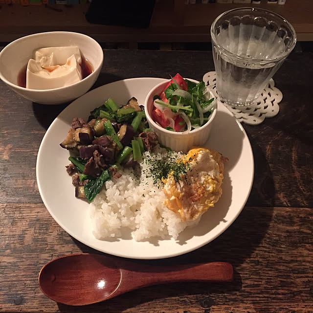 Kitchen,一人暮らし ごはん,ひとり暮らし,ばんごはん,ひとりぐらしごはん,ワンプレート,ワンプレートごはん,一人暮らし,100均 papillonの部屋