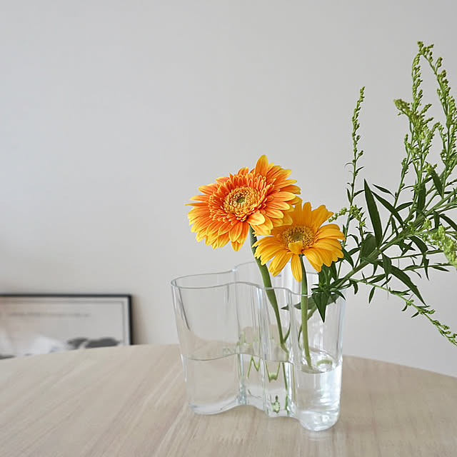 アアルトフラワーベース,ittala,イッタラ,フラワーベース,My Desk eepの部屋
