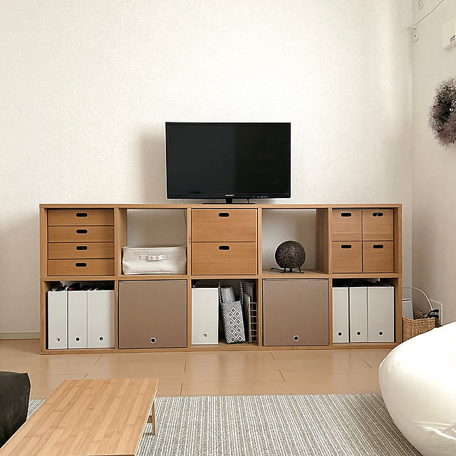 My Shelf,無印良品,賃貸,スタッキングシェルフ,６畳,木製家具,RCの出会いに感謝♡,子どもと暮らす,いいね！コメントありがとうございます☆,見て頂き感謝です♪,あとでゆっくりお邪魔させて下さい♡,ナチュラルインテリア reichelの部屋