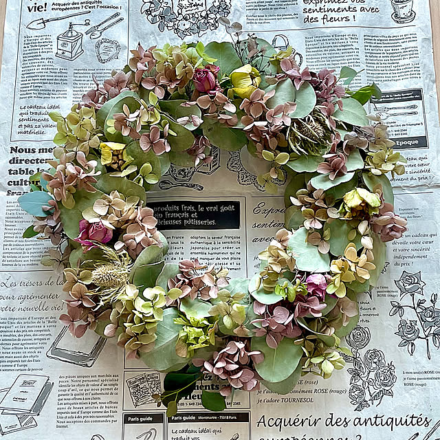 Entrance,花材はフリマアプリで調達,ハンドメイド,RCの出会いに感謝♡,いつもいいねやコメありがとうございます♡ 2.11maririnの部屋
