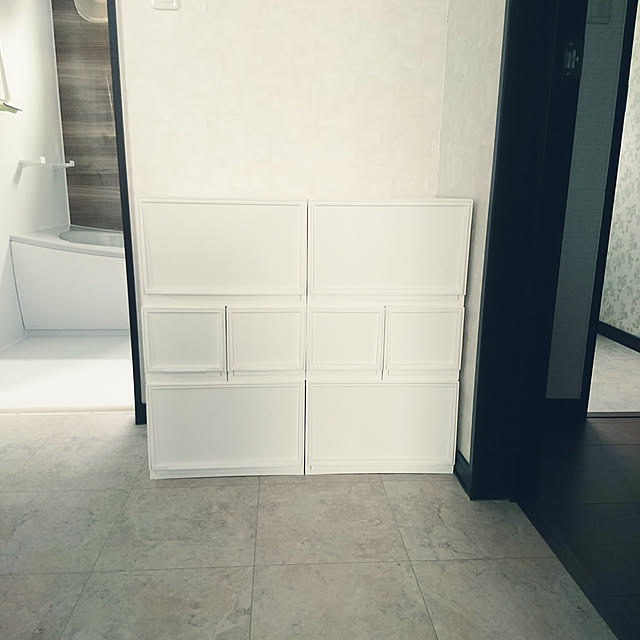 Bathroom,片付けやすい,ニトリ大好き♡,生活感を隠せるところは隠す,生活感をなくせないところは整理整頓,注文住宅 工務店,北海道支部,小さい子どもとの暮らし,RoomClipが楽しい,６歳の息子と３歳の娘,子どもとの暮らし,ニトリ マルチ収納,下着の収納,パジャマの収納,トイレの失敗対策,シンデレラフィット,ホワイト好きな私、ダークブラウン好きな夫 tata-kukuの部屋