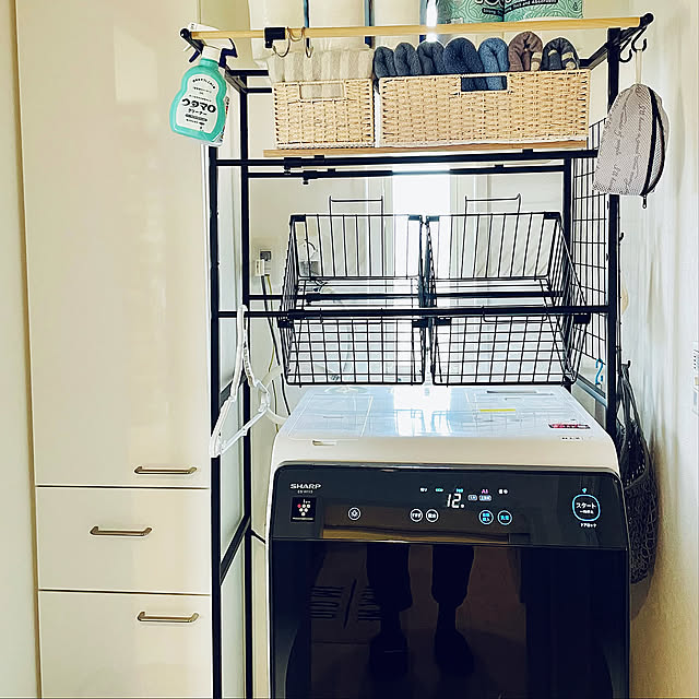 洗濯機まわり,整理収納アドバイザー準1級,心地よい暮らし,すっきり暮らす,インスタ→yumi_spring,24時間換気システム,スマートパワーステーション,くつろぎ時間,マイホーム記録,注文住宅,戸建て,鉄骨住宅,あったかハイム,おうち時間,セキスイハイムSPS,快適エアリー,Bathroom Yumi-springの部屋
