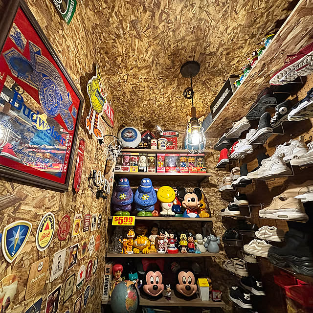 Overview,IKEA,洗面所,雑貨,玄関,ランプ,キッチン,シューズクローク,アメリカン,趣味部屋,ゼロキューブ,ホテルライク kanki_houseの部屋