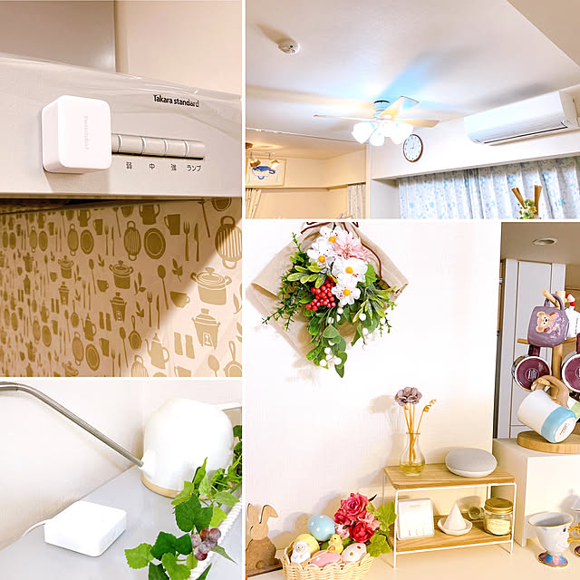 赤外線リモコン,Googleアシスタント,Google Nest Mini,SwitchBot Hub Mini,スイッチボット,スイッチボットハブミニ,SwitchBot,スマート家電,On Walls yukki111の部屋