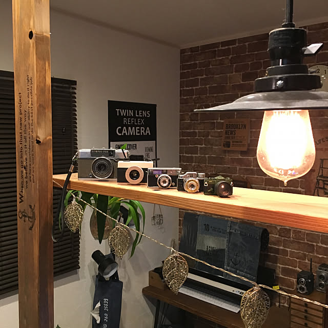 My Shelf,ディアウォール棚,ディアウォール,後藤照明,カメラ furu.の部屋
