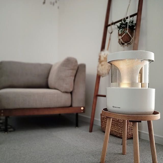 くらしのリズムを整える,リズムの加湿器,MIST350,Bedroom,ナチュラルインテリア,いつもありがとうございます♡,好きなものに囲まれて暮らす,加湿器,リズム株式会社,モニター当選,モニター投稿,すっきり暮らしたい,すっきり暮らす oomiの部屋