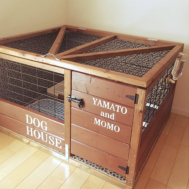 Lounge,トイプードル,愛犬,余り物で,端材,ドッグハウス,DIY,ステンシル Rinosuyaの部屋