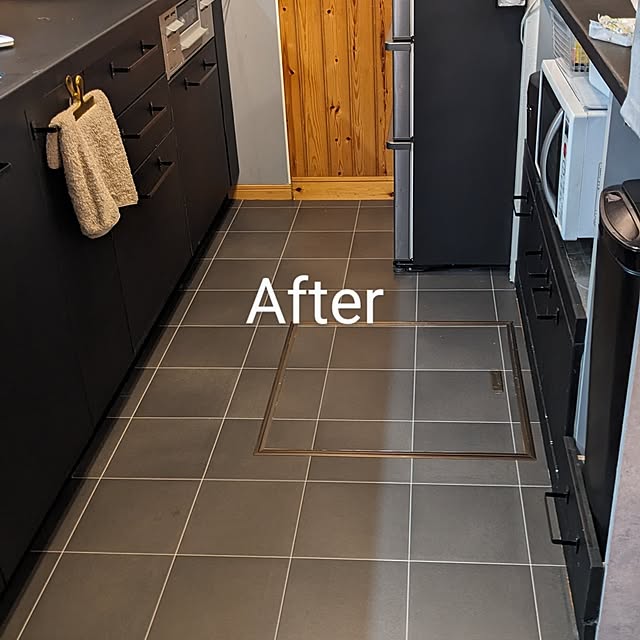 Kitchen,DIY,クッションフロア,minneやってます,キッチンDIY Afactoryの部屋